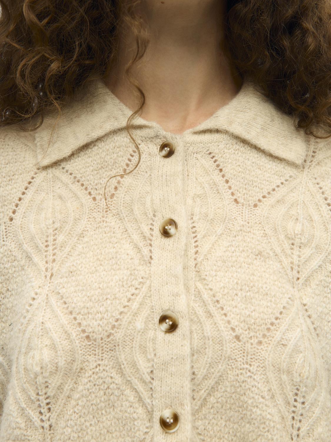 OBJKAISA Pullover - Birch - VERO MODA & VILA Bergvik
